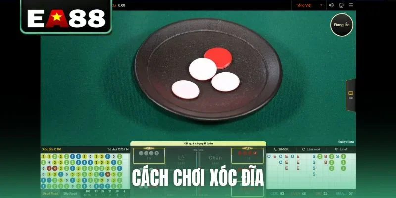Cách chơi xóc đĩa