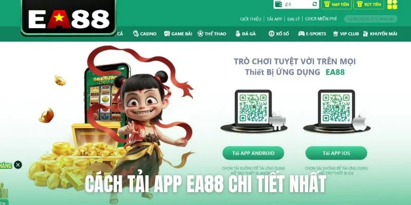 Cách tải app EA88 chi tiết nhất
